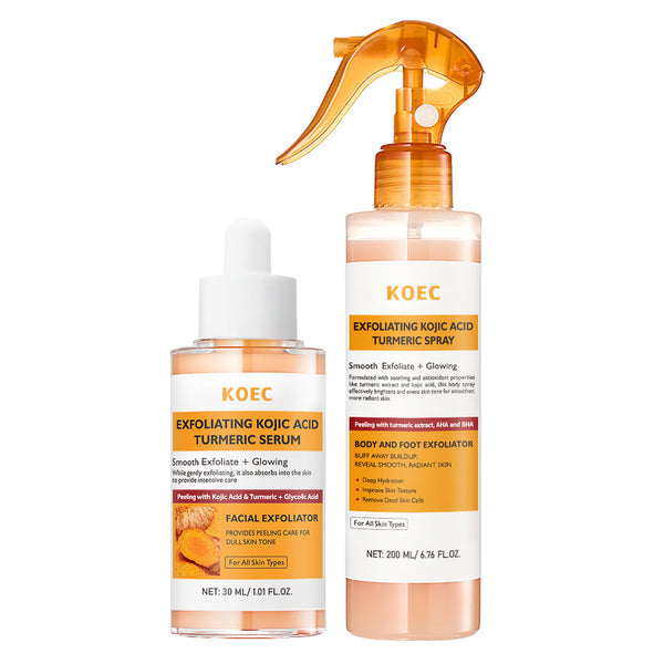 Kojic Acid Turmeric Skincare Set
