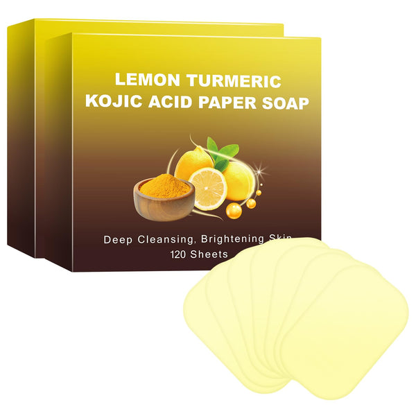 Lemon Turmeric & Kojic Brightening Soap Bars