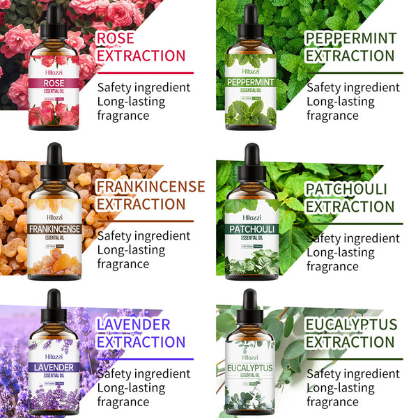 Natural Plant Essential Oils for Skin and Hair Care