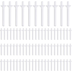 Plastic Wax Rod Wand and Nostril Waxing Strips for Nose Hair Removal (80)
