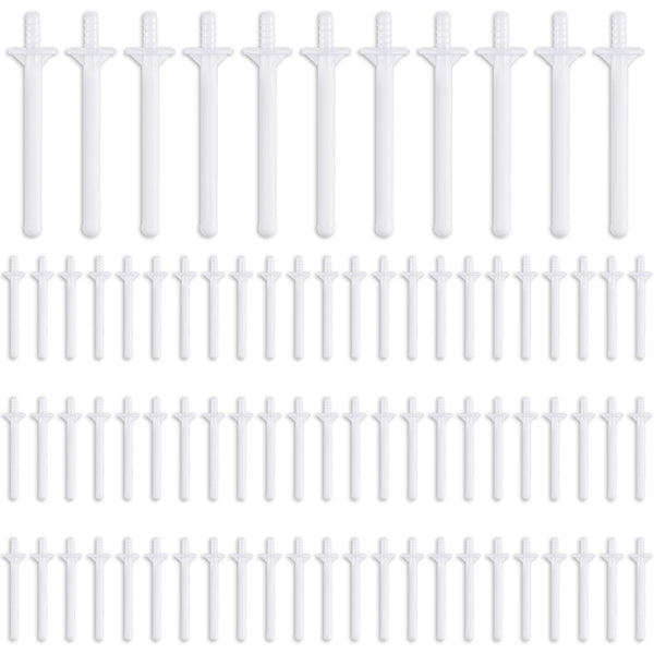 Plastic Wax Rod Wand and Nostril Waxing Strips for Nose Hair Removal (80)