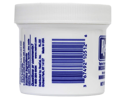 Resinol Medicated Ointment – Topical Analgesic/Skin Protectant for Minor Skin Irritations 3 oz (85.1 g)