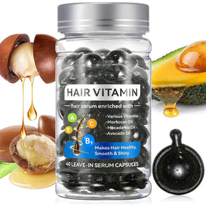 Leave-In Conditioner Moroccan Nut Oil Hair Care Essential Oil Capsules