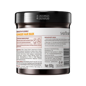 Ginger Hair Care Liquid Shampoo Hair Mask