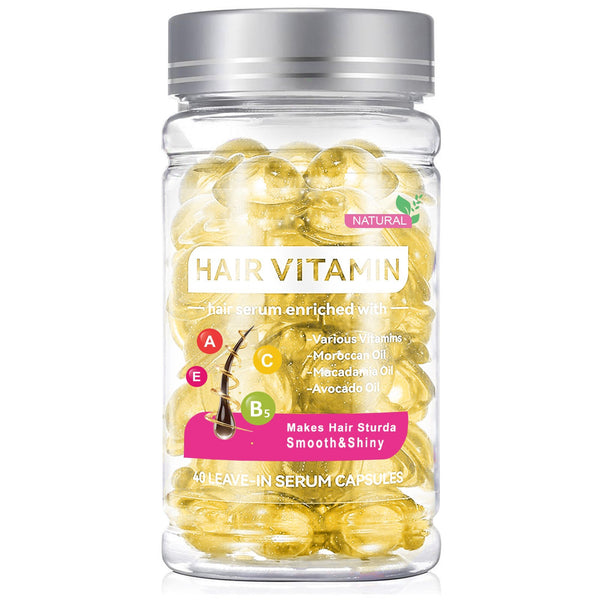 Leave-In Conditioner Moroccan Nut Oil Hair Care Essential Oil Capsules