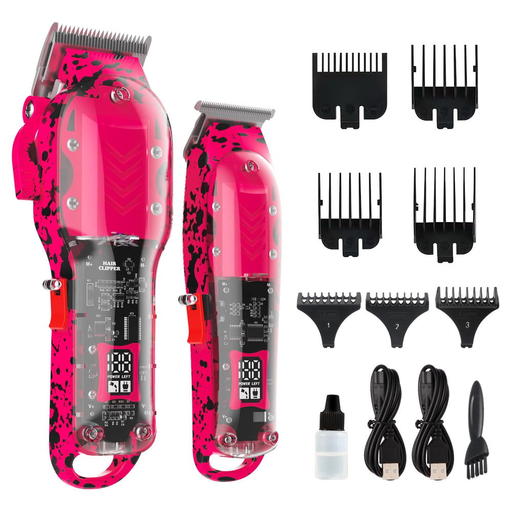 BarberPro Wireless Hair Clippers & Trimmer Set
