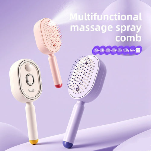 Electric Mist Spray Hair Care Massage Comb