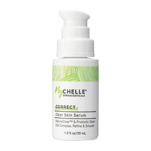 MyCHELLE Dermaceuticals Clear Skin Serum (1 Fl Oz) - Pore-Refining Face Serum for Oily Skin Minimizes Pores and Tightens Skin Helps Remove Excess Oil For a Matte Look