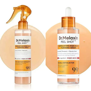 Turmeric Exfoliating Skincare Essence Set