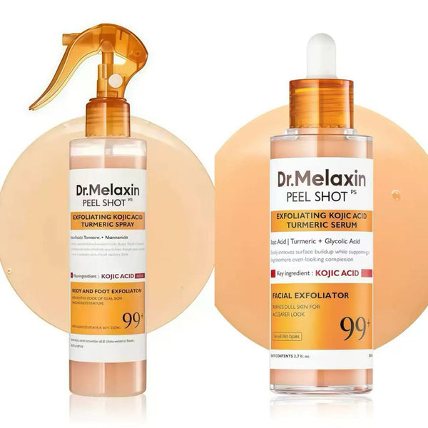 Turmeric Exfoliating Skincare Essence Set