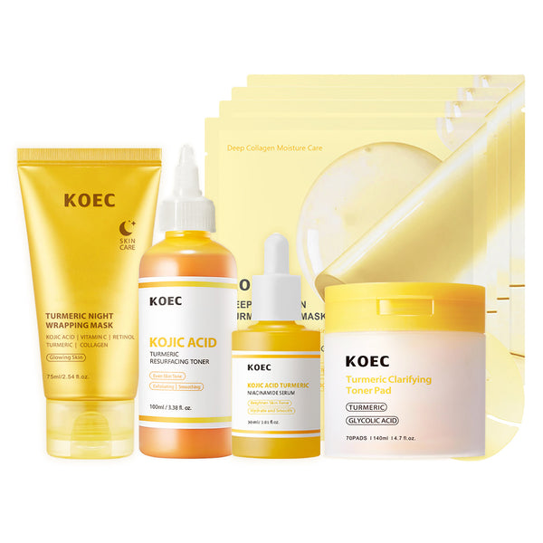 Kojic Acid Turmeric Skincare Set