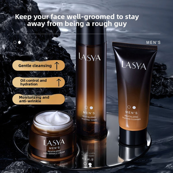 Men's Multi-Effect Revitalizing Moisturizing and Oil-Controlling Skincare Products
