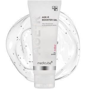 Medicube Age-R Booster Gel Serum for Skin Care Devices - Moisturizing and Nourishing Facial Serum with Plant Stem Cell Extract Hyaluronic Acid Collagen - Hypoallergenic Korean Skin Care
