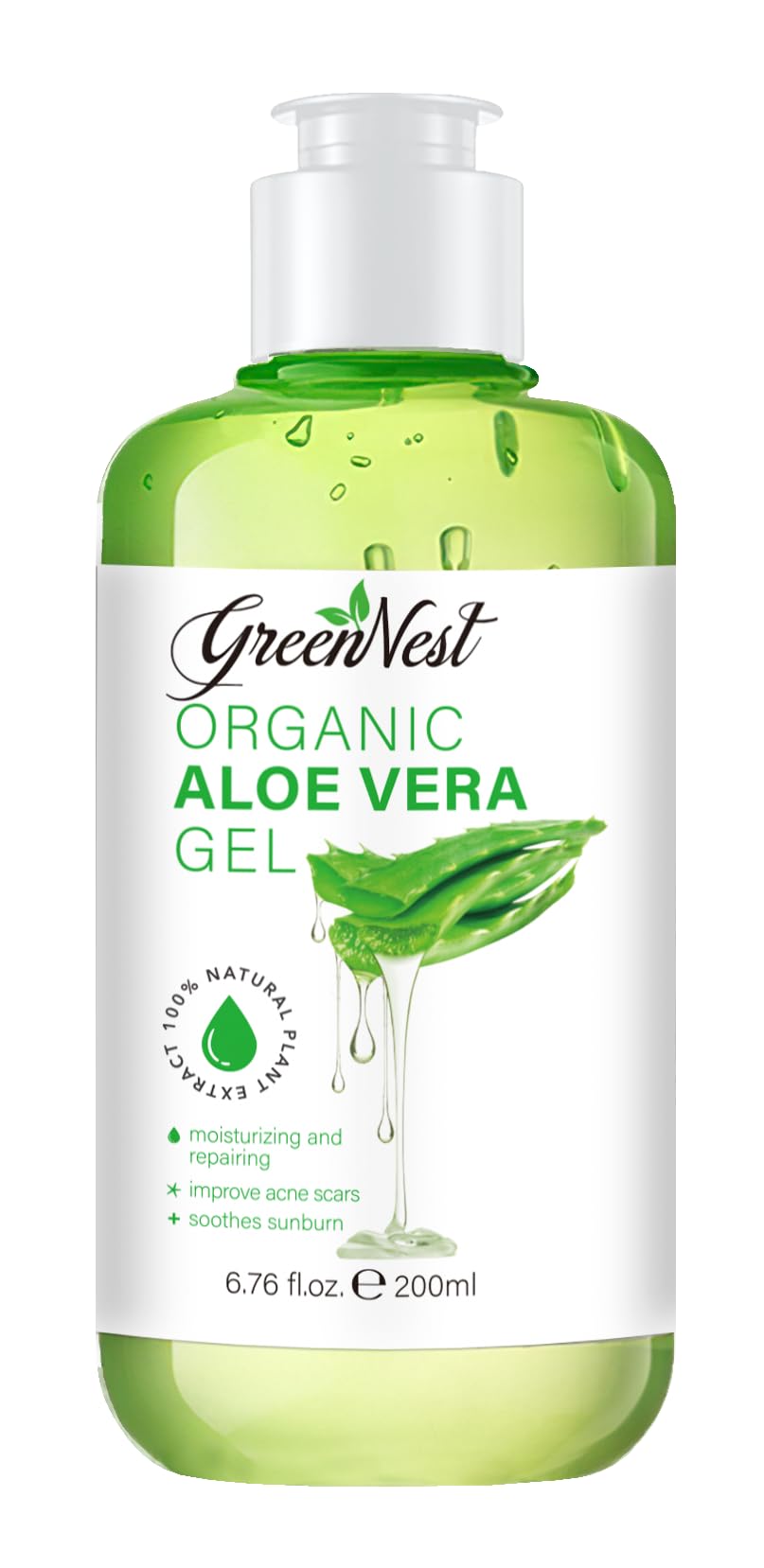 Green Nest Pure Aloe Skin & Hair Soother